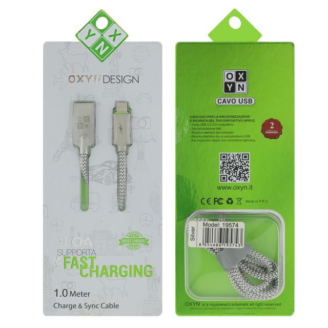 OXYN CAVO USB PLUS COMPATIBILE MICRO USB