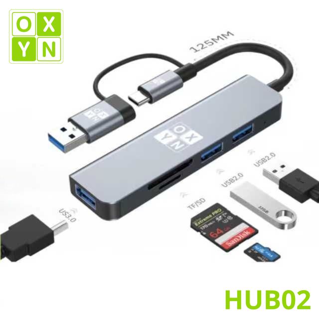 OXYN HUB02 USB 3.2/C 5 IN 1 - BYL2103TU