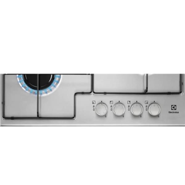 Electrolux Serie 300 Slim line EGS6424X - Piano cottura a gas - 4 piastre - Nic…