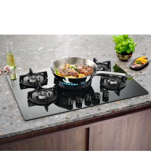 Electrolux Serie 600 EGG75372M - Piano cottura a gas - 5 piastre - Nicchia - la…