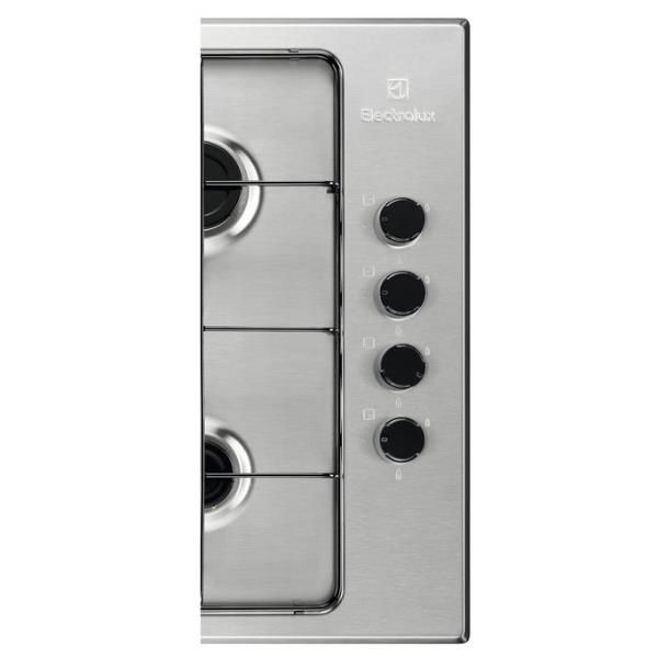 Electrolux Slim line EGS6414X - Piano cottura a gas - 4 piastre - Nicchia - lar…