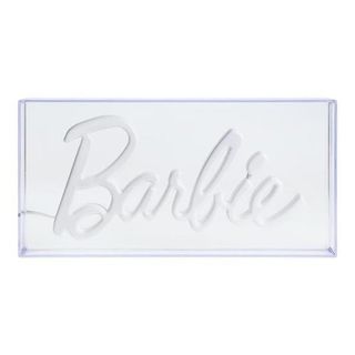 PALADONE BARBIE LED NEON LIGHT LAMPADA LED LOGO BARBIE DA APPENDERE IN CAMERETTA