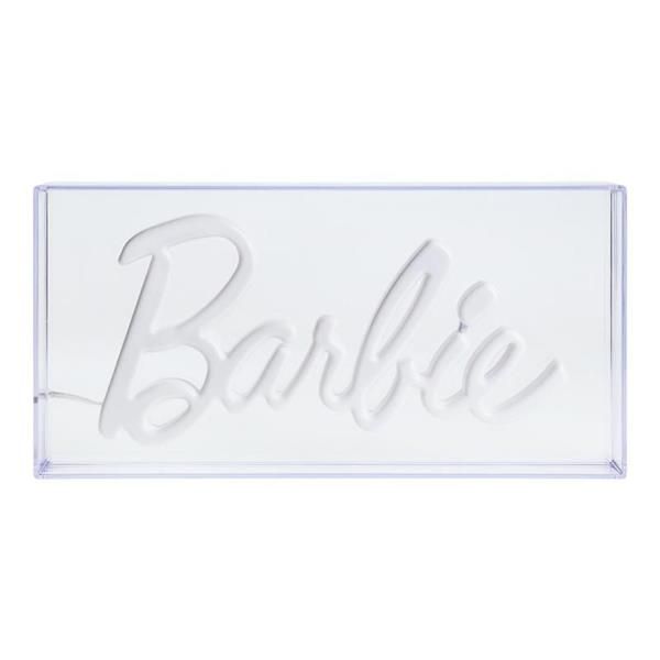 PALADONE BARBIE LED NEON LIGHT LAMPADA LED LOGO BARBIE DA APPENDERE IN CAMERETTA