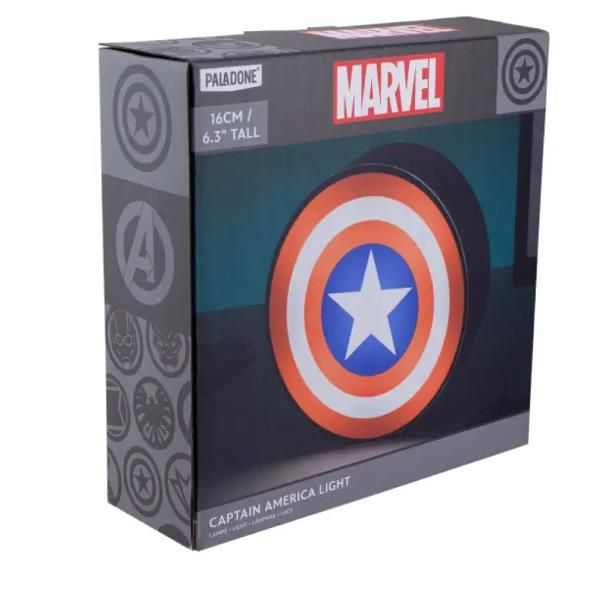 PALADONE CAPTAIN AMERICA BOX LIGHT LAMPADA