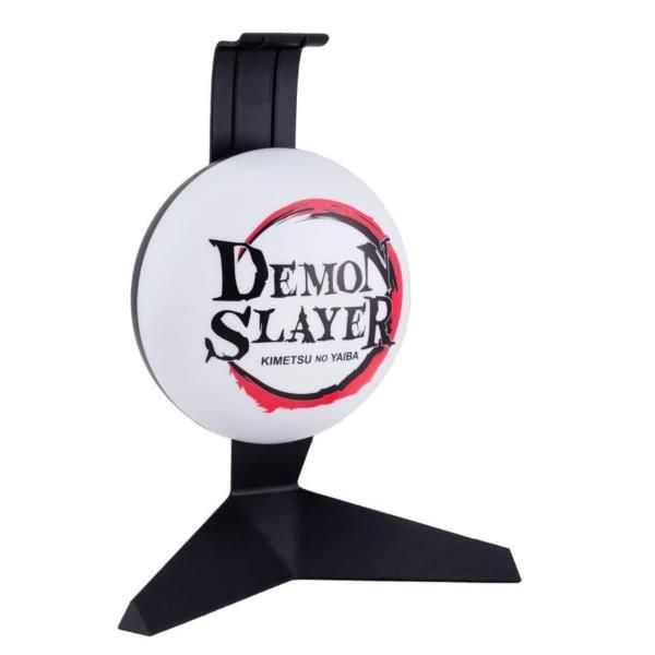 PALADONE PP10190DE DEMON SLAYER LUCE ALIMENTATA USB E SUPPORTO CUFFIE NERO BIAN…