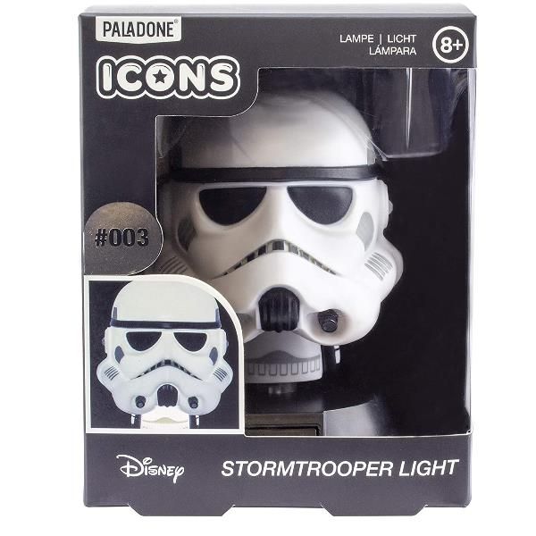 PALADONE PP6294SWN LAMPADA LED DA TAVOLO STAR WARS STORMTROOPER ICON LIGHT BIAN…
