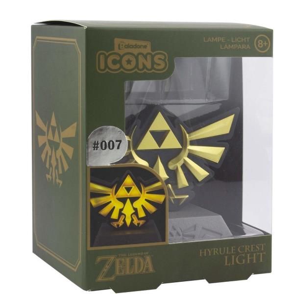 PALADONE PP6358NN LAMPADA LED DA TAVOLO HYRULE CREST ICON LIGHT BDP MULTICOLORE
