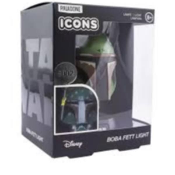 PALADONE PP6379SW LAMPADA LED DA TAVOLO BOBBA FETT ICON LIGHT BDP MULTICOLORE