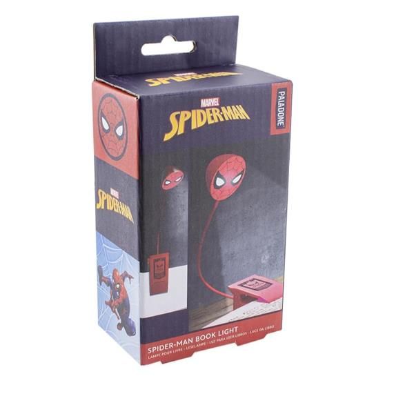 PALADONE PP9722SPM LAMPADA DA LETTURA SPIDERMAN MARVEL PER LEGGERE A LETTO O LU…