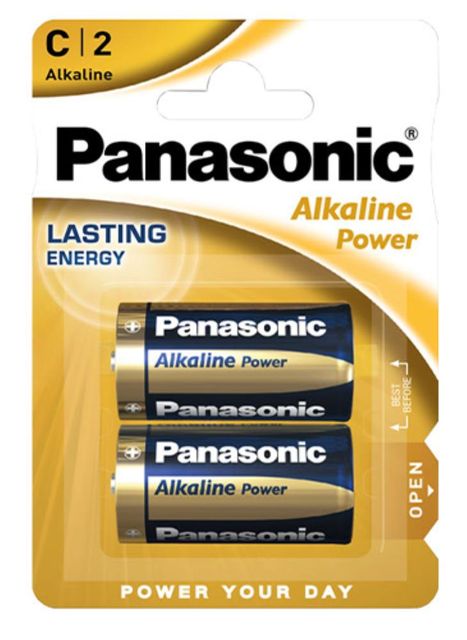 PANASONIC PILA ALKALINE POWER C BL2