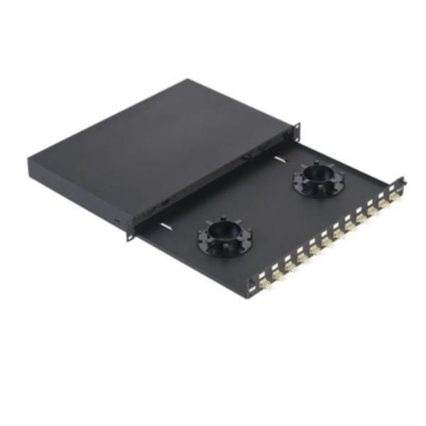 PANDUIT CASS.FO 1U CON 12 LCD MM NERO