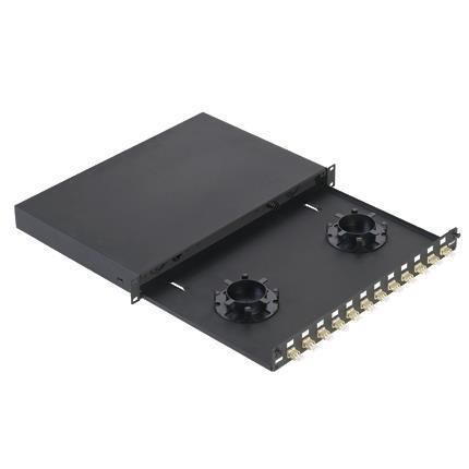 PANDUIT CASS.FO 1U CON 24 LCD SM NERO