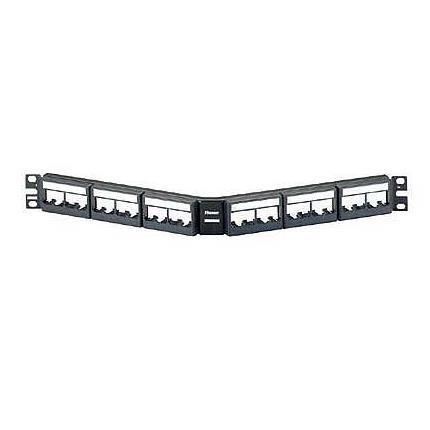 PANDUIT PANN.1U ANG.PER 24 RJ45U NERO