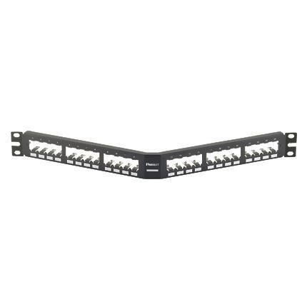 PANDUIT PANN.1U ANGOL.PER 24 RJ45S NERO