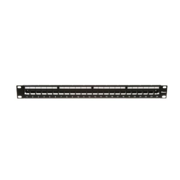 PANDUIT PANN.1U PER 24 RJ45S KEYSTONE NERO