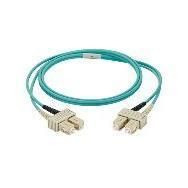 PANDUIT PATCH 2FO OM3 SCD/SCD AQUA 2M