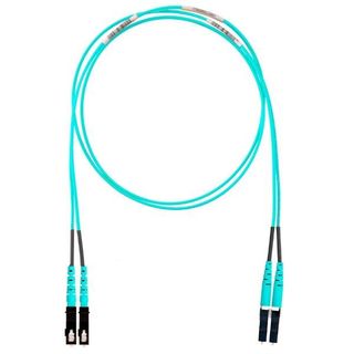 PANDUIT PATCH 2FO OM4 LCD/SCD AQUA 10M