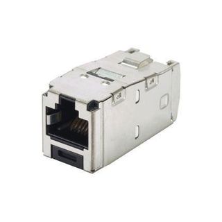PANDUIT PRESA MINICOM RJ45S CAT.6A NERO