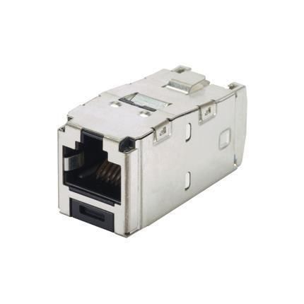 PANDUIT PRESA MINICOM RJ45S CAT.6A NERO