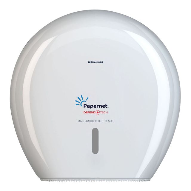 PAPERNET DISPENSER DEFEND TECH IN PLASTICA PER CARTA IGENICA MAXI JUMBO 34.5X34…
