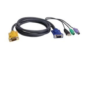 ATEN 2L-5303UP - Cavo tastiera / video / mouse (KVM) - USB, PS/2, HD-15 (VGA) (…
