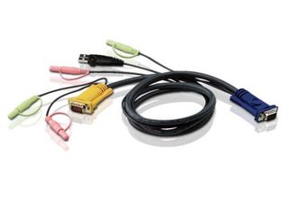 ATEN 2L-5305U - Cavi tastiera / video / mouse / audio - 15 pin D-Sub (DB-15), m…