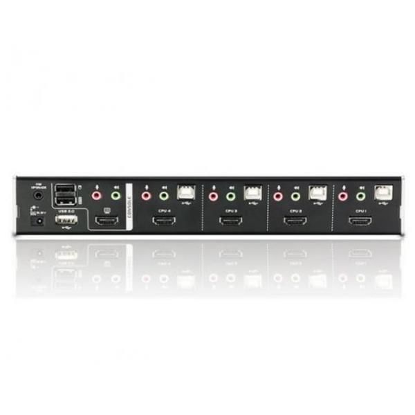 ATEN CubiQ CS1794 USB 2.0 HDMI KVMP Switch - Switch KVM / audio / USB - 4 x KVM…