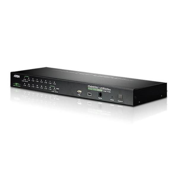 ATEN KVM over IP CS1716i - Switch KVM - 16 x KVM port(s) - 1 utente locale - 32…