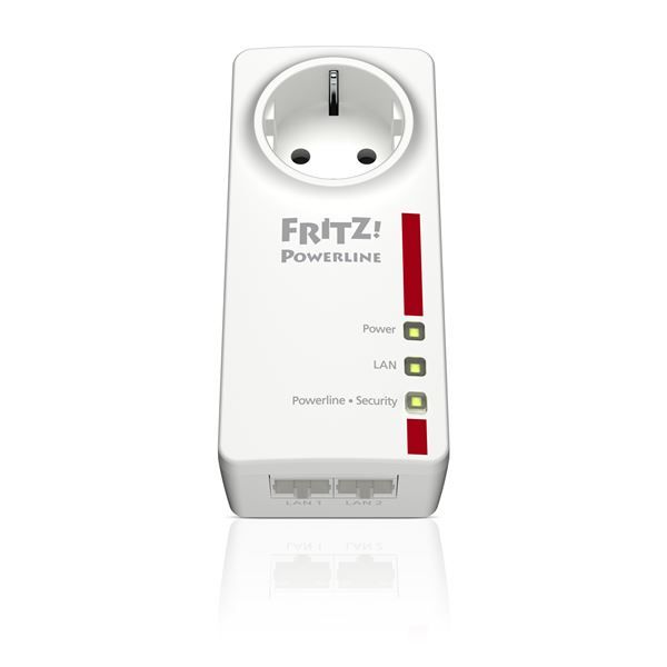 AVM FRITZ!Powerline 1220E - Kit adattatore powerline - GigE, HomePlug AV (HPAV)…