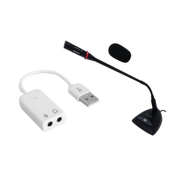 Empire Media DESK-135, Microfono da tavolo, -40 dB, 40 - 160000 Hz, Cablato, 3.…