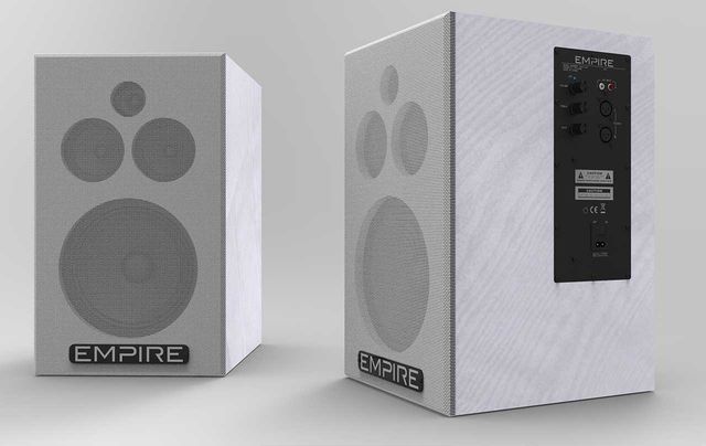 Empire Media HS-290, 2.0 canali, Cablato, 290 W, 48 - 20000 Hz, Nero, Bianco