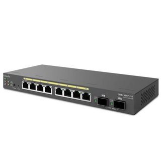 Engenius EWS2910P-FIT - Switch 8-port GbE PoE.afat(+) 55W, 2xSFP Desktop wall-m…