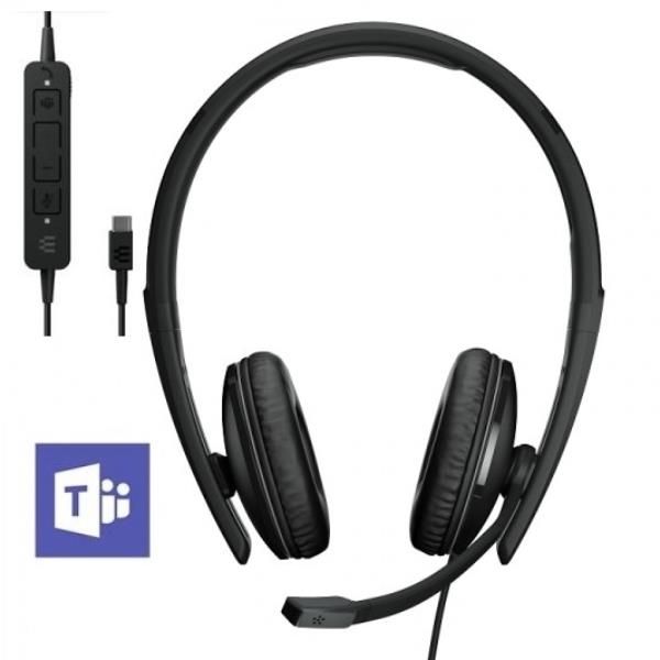 Epos ADAPT 160T ANC USB-C, Cuffia stereo, microfono a cancellazione di rumore, …