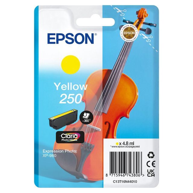 Epson - Cartuccia - Giallo - 205 - Violin Claria- C13T16N44010 - 4,8 ML