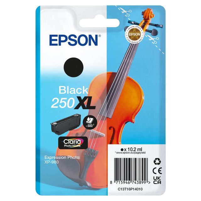 Epson - Cartuccia - Nero - 205XL - Violin Claria- C13T16P14010 - 10,2 ML
