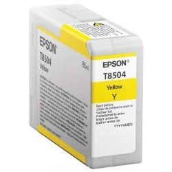 Epson - Cartuccia ink - Giallo - T8504 - C13T850400 - 80ml
