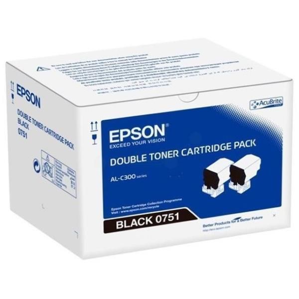 Epson - Confezione da 2 - nero - originale - cartuccia toner - per Epson AL-C30…