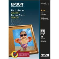 Epson - Photo Paper Glossy - A4 - 20 Fogli - C13S042538