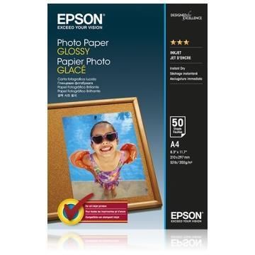 Epson - Photo Paper Glossy - A4 - 50 Fogli - C13S042539