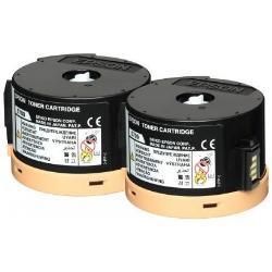Epson 0711 - Confezione da 2 - alta capienza - nero - originale - cartuccia ton…