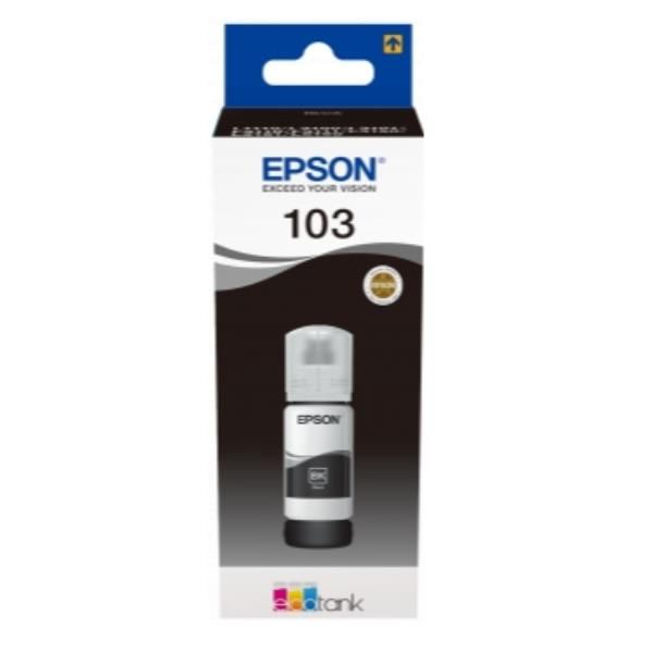 Epson 103 - 65 ml - nero - originale - ricarica inchiostro - per EcoTank L3150,…