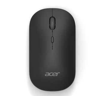Acer AMR130, Ambidestro, RF senza fili + Bluetooth, 1600 DPI, Nero