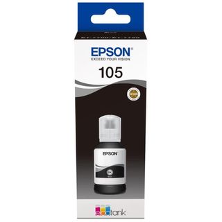 Epson 105 - 140 ml - nero - originale - serbatoio inchiostro - per EcoTank ET-7…