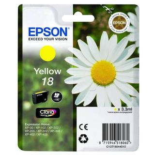 Epson 18 - 3.3 ml - giallo - originale - cartuccia d'inchiostro - per Expressio…