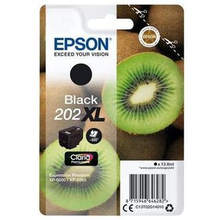 Epson 202XL - 13.8 ml - XL - nero - originale - blister con radiofrequenza / al…