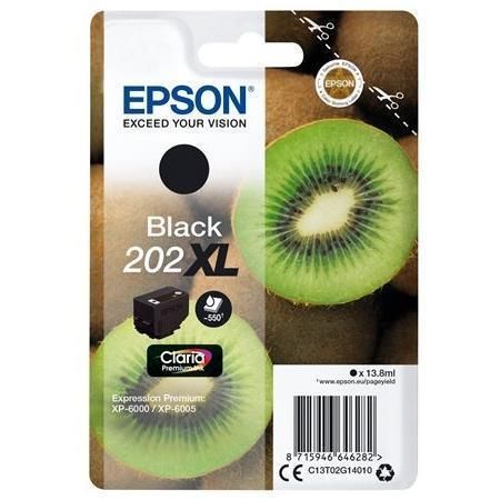 Epson 202XL - 13.8 ml - nero - originale - blister - cartuccia d'inchiostro - p…