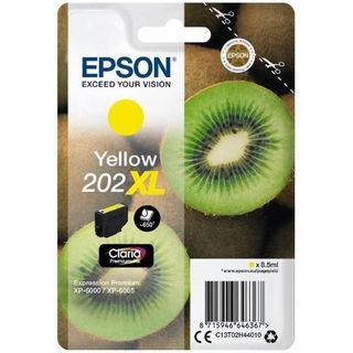 Epson 202XL - 8.5 ml - XL - giallo - originale - blister - cartuccia d'inchiost…