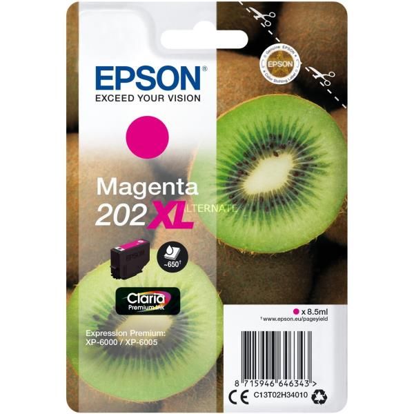 Epson 202XL - 8.5 ml - XL - magenta - originale - blister - cartuccia d'inchios…