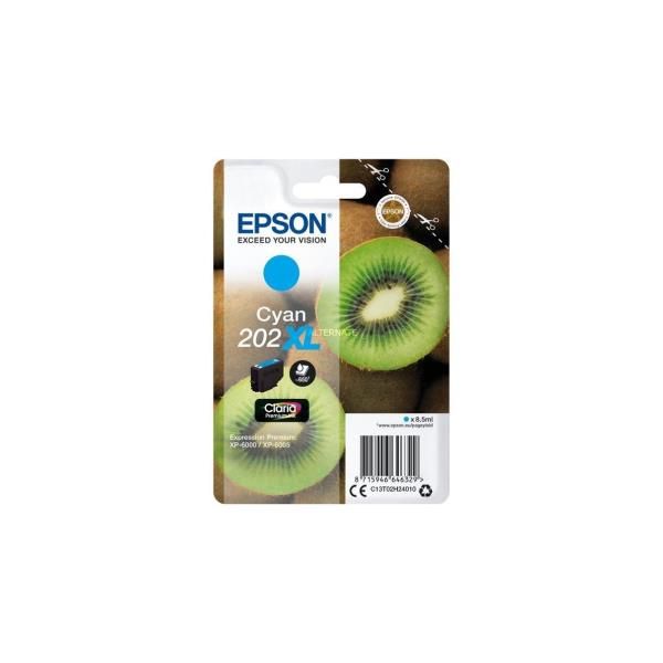 Epson 202XL - 8.5 ml - alta capienza - ciano - originale - blister - cartuccia …