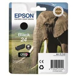 Epson 24 - 5.1 ml - nero - originale - blister con allarme a radiofrequenza - c…